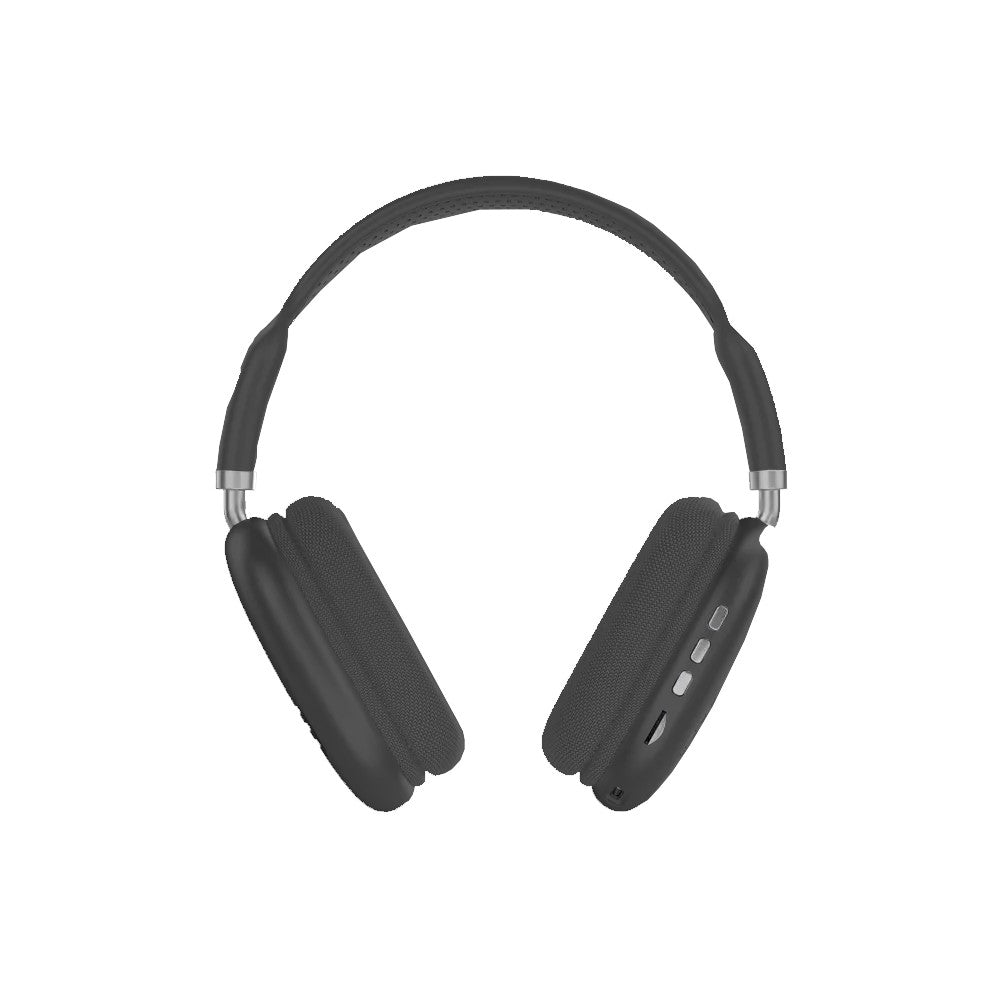 Light-Up Bluetooth Gaming Headphones Wireless Over Ear Headset with Mic - Black