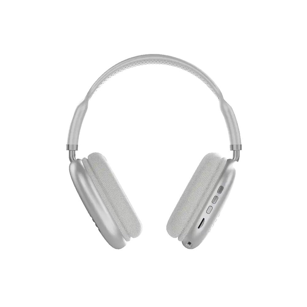 Light-Up Bluetooth Gaming Headphones Wireless Over Ear Headset with Mic - White