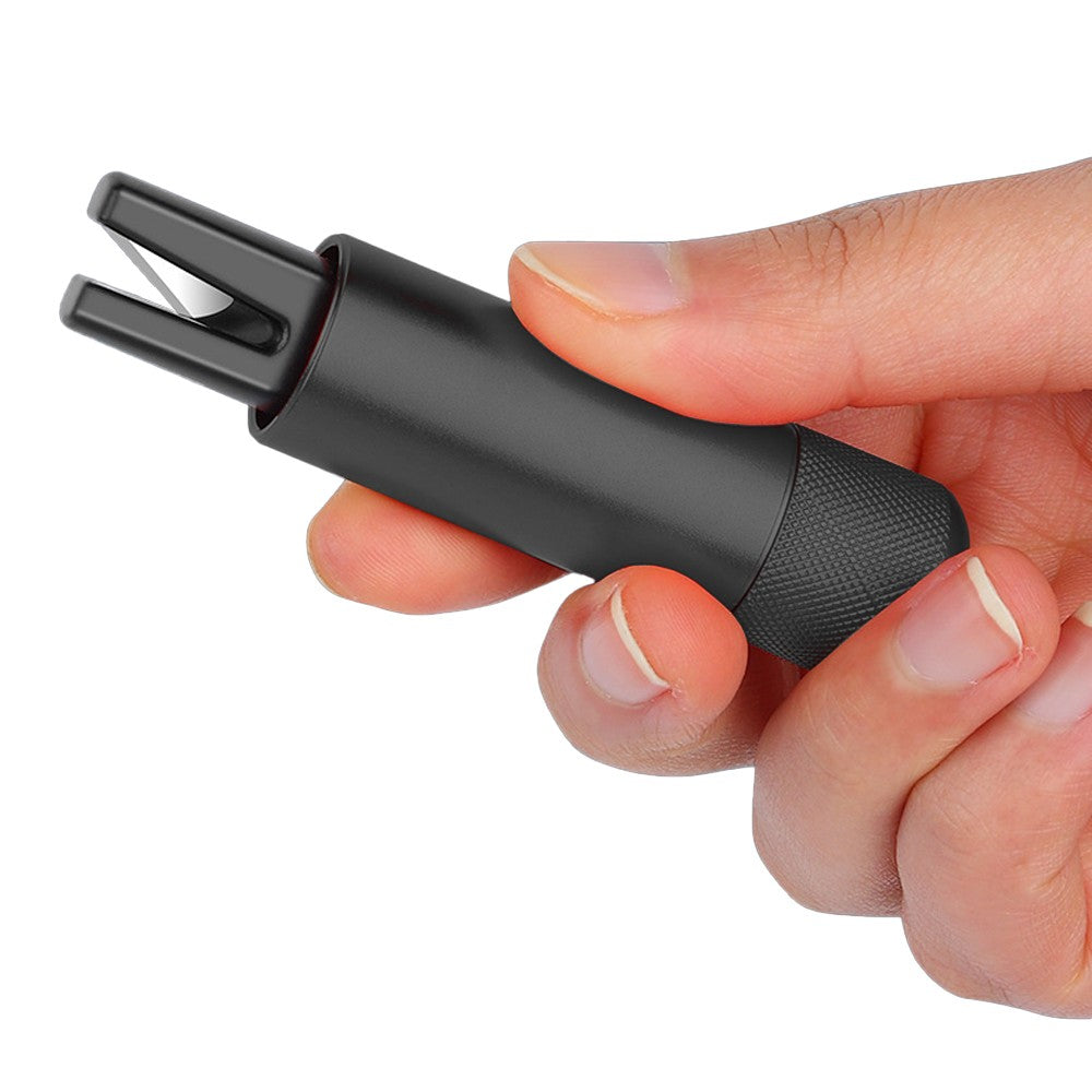 Car Safety Hammer Glass Breaker Seat Belt Cutter Emergency Escape Tool - Black