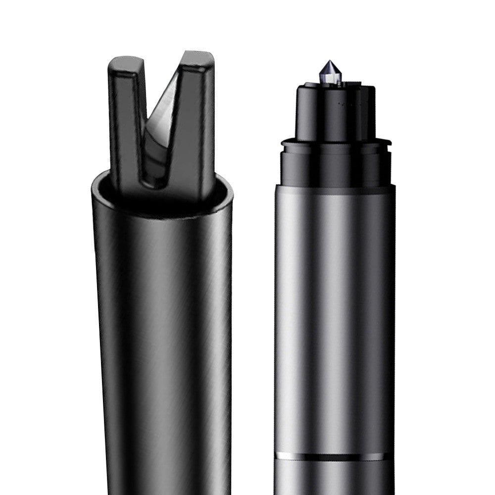 Car Safety Hammer Glass Breaker Seat Belt Cutter Emergency Escape Tool - Black