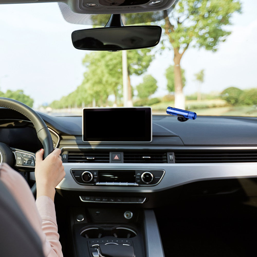 Car Safety Hammer Glass Breaker Seat Belt Cutter Emergency Escape Tool - Blue