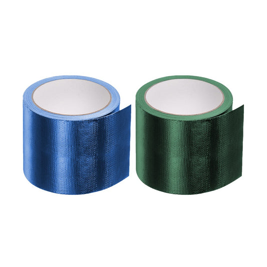 2 Rolls of Glass Fiber Tarpaulin Repair Tape Adhesive Rain Cloth Patches