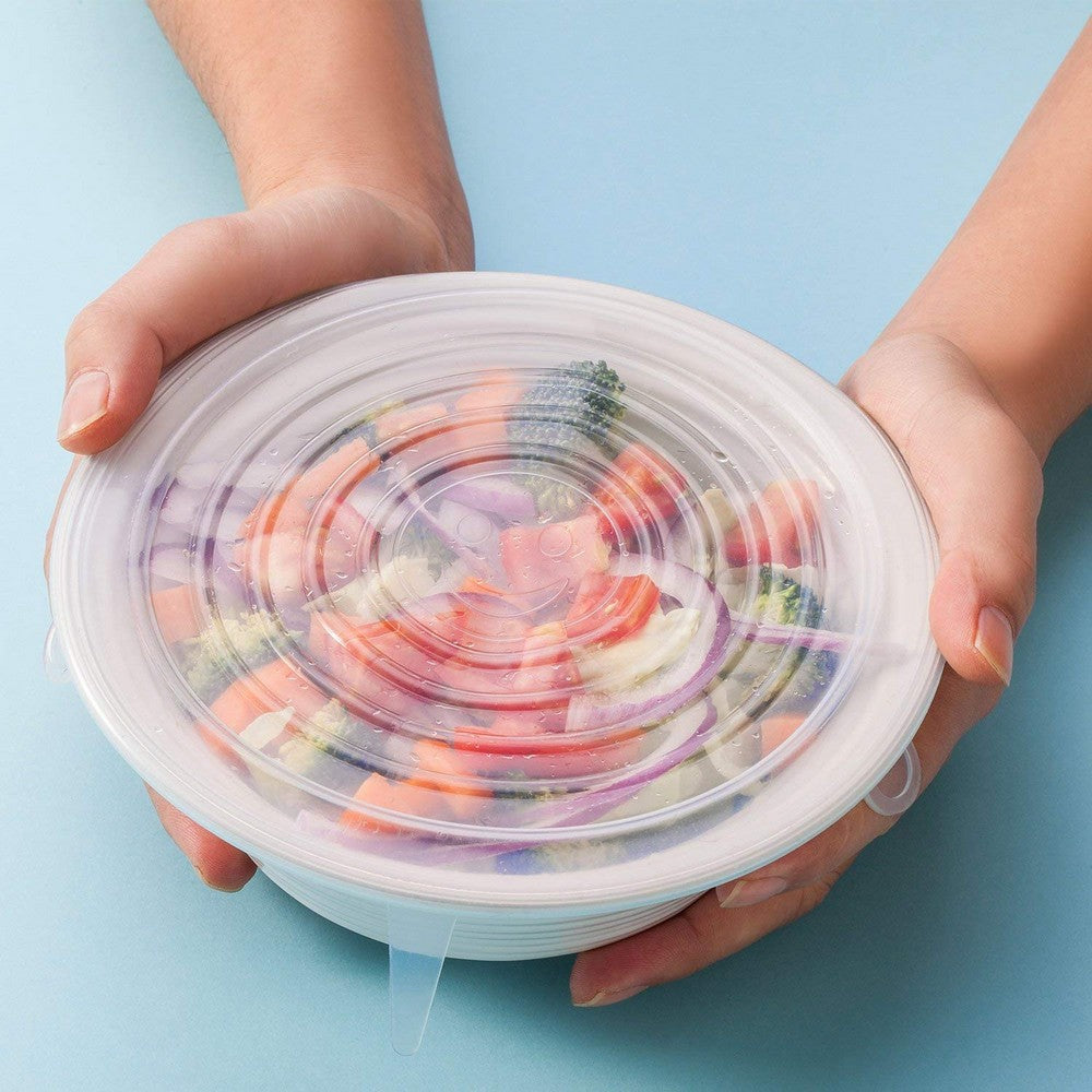 6-Pack Silicone Stretch Lids