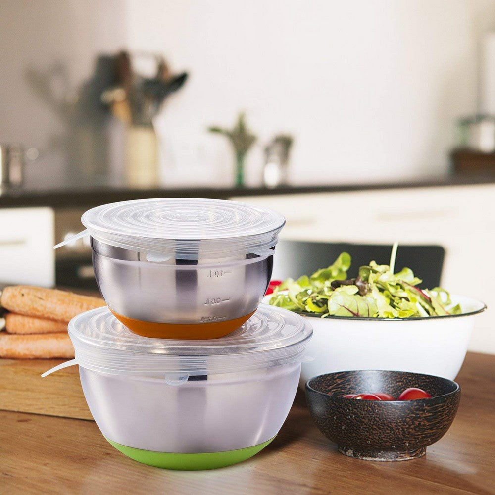 6-Pack Silicone Stretch Lids