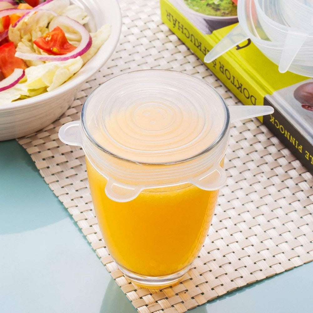 6-Pack Silicone Stretch Lids