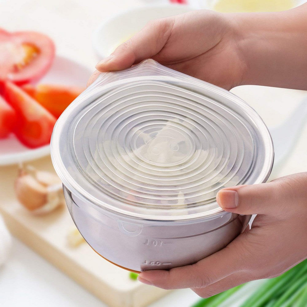6-Pack Silicone Stretch Lids