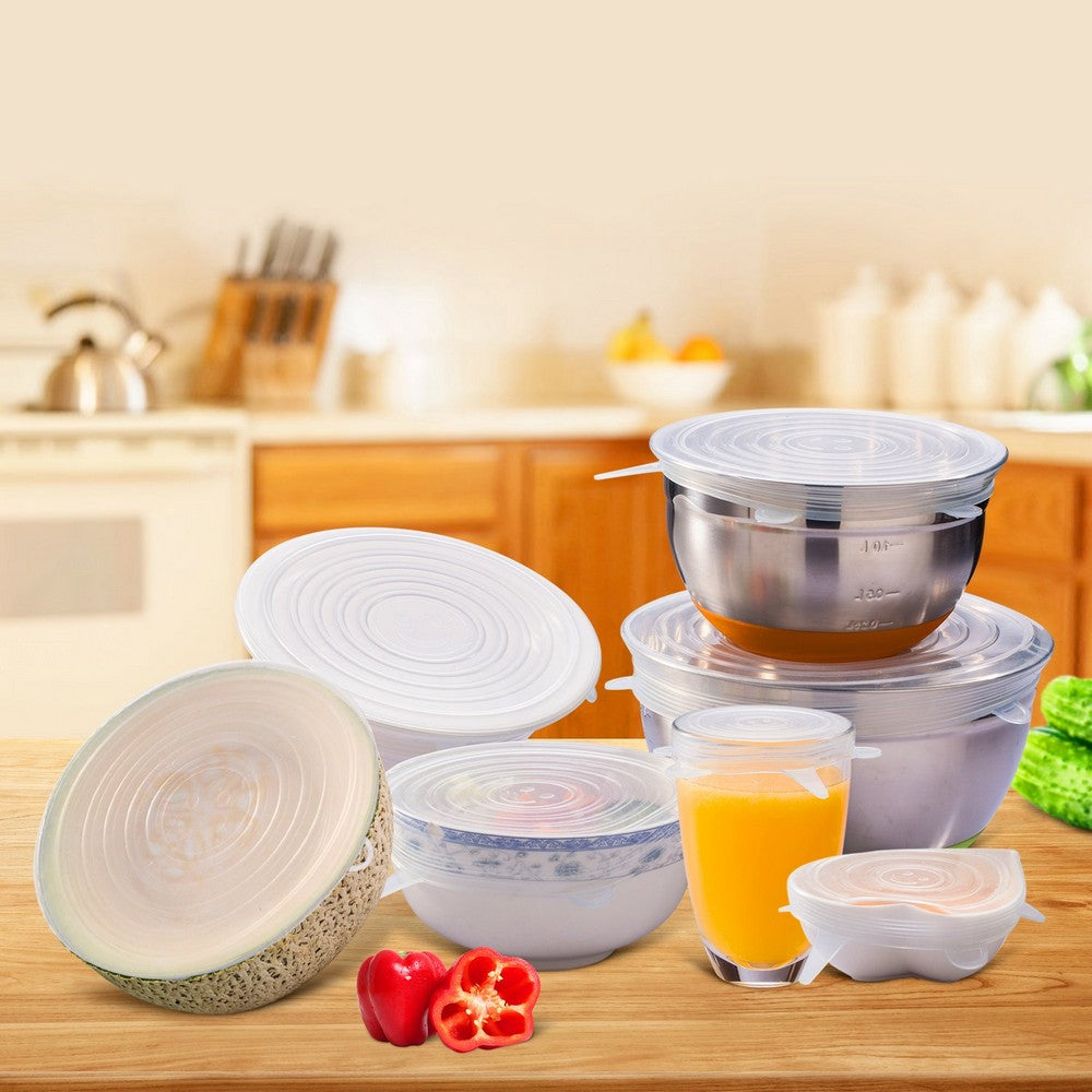 6-Pack Silicone Stretch Lids