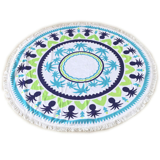 Microfibre Round Beach Towel