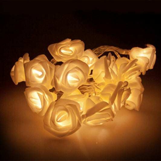 20LED RF 20 LED Rose Bedroom Fairy Lights