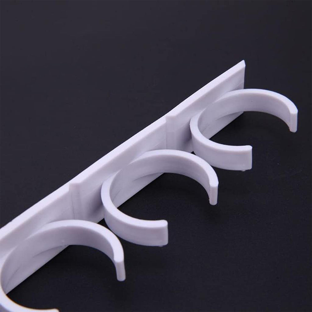 4 X Spice Storage Racks Self Adhesive Kitchen Spice Rack Spice Jars Racks for 20 Spice Jars