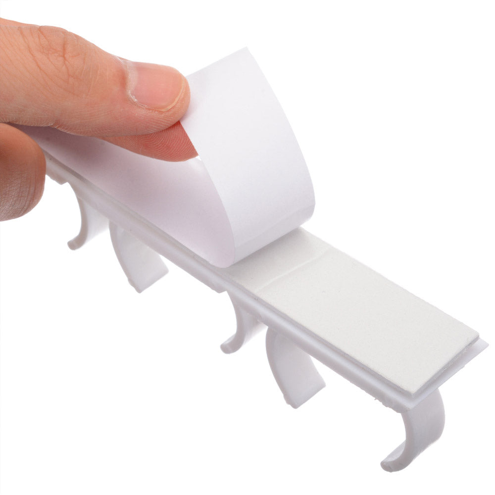 4 X Spice Storage Racks Self Adhesive Kitchen Spice Rack Spice Jars Racks for 20 Spice Jars