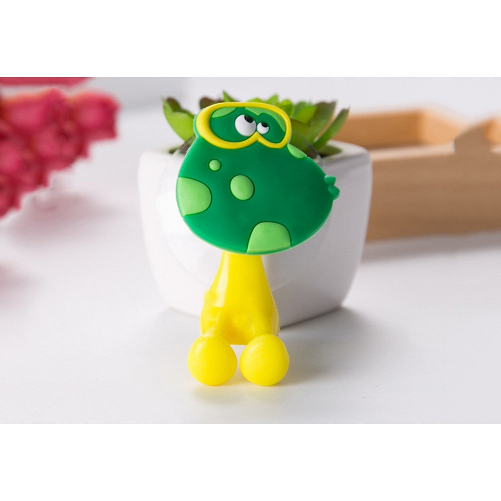5 X Cute Cartoon Toothbrush Holder with Suction Mounts