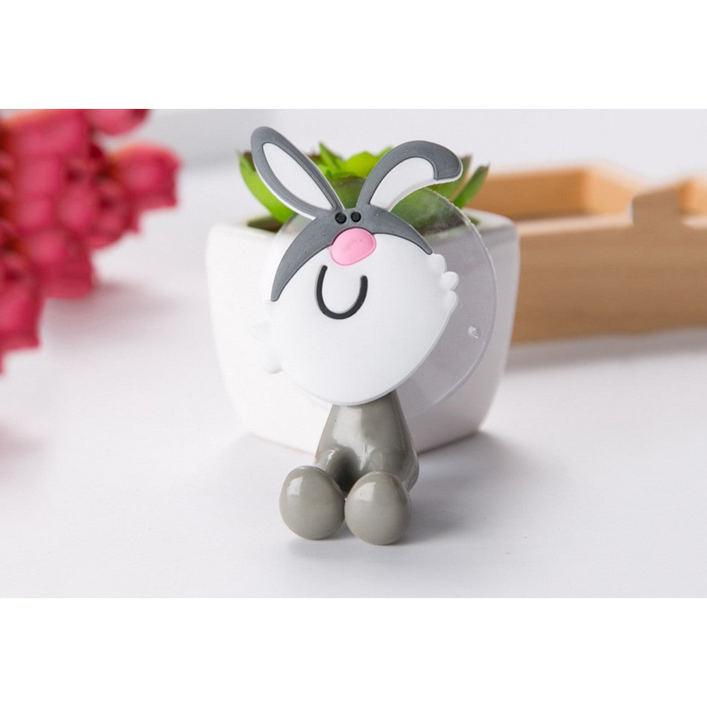 5 X Cute Cartoon Toothbrush Holder with Suction Mounts