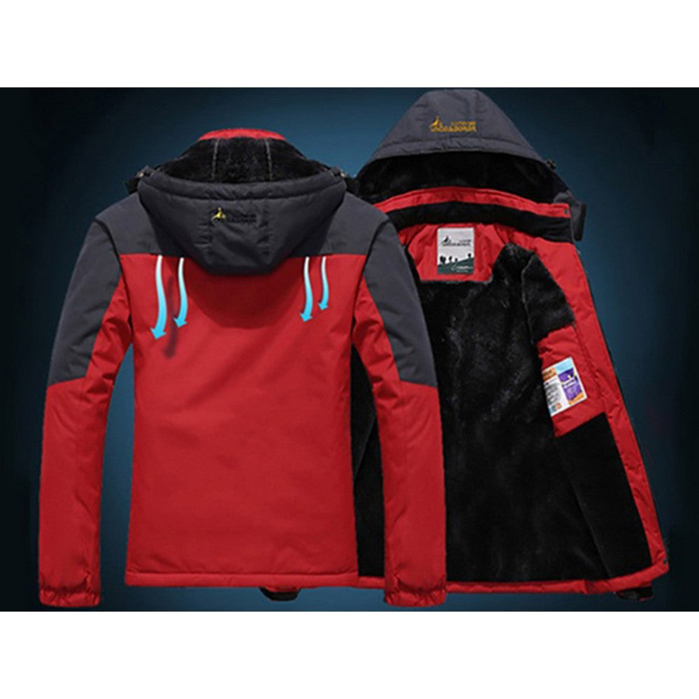 Men's Waterproof and Windproof Padded Jacket