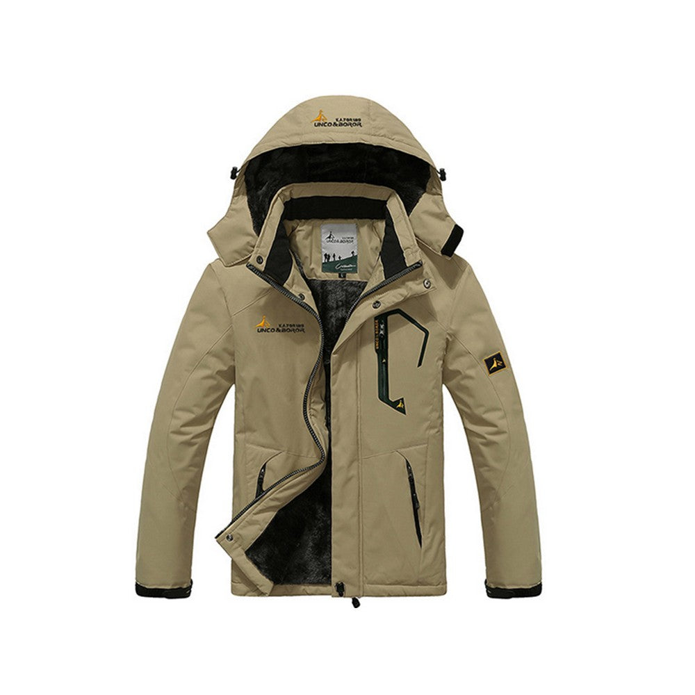 Men's Waterproof and Windproof Padded Jacket