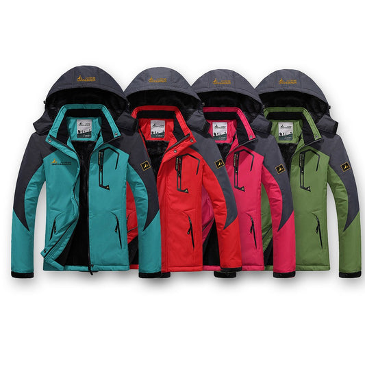 Women's Waterproof and Windproof Padded Jacket