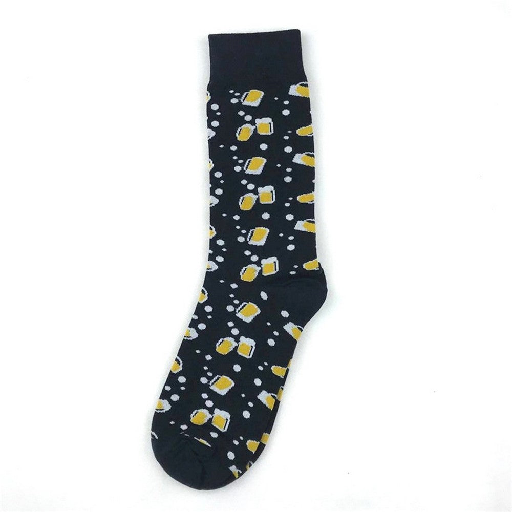 5 Pairs of Cartoon Series Men and Women Socks