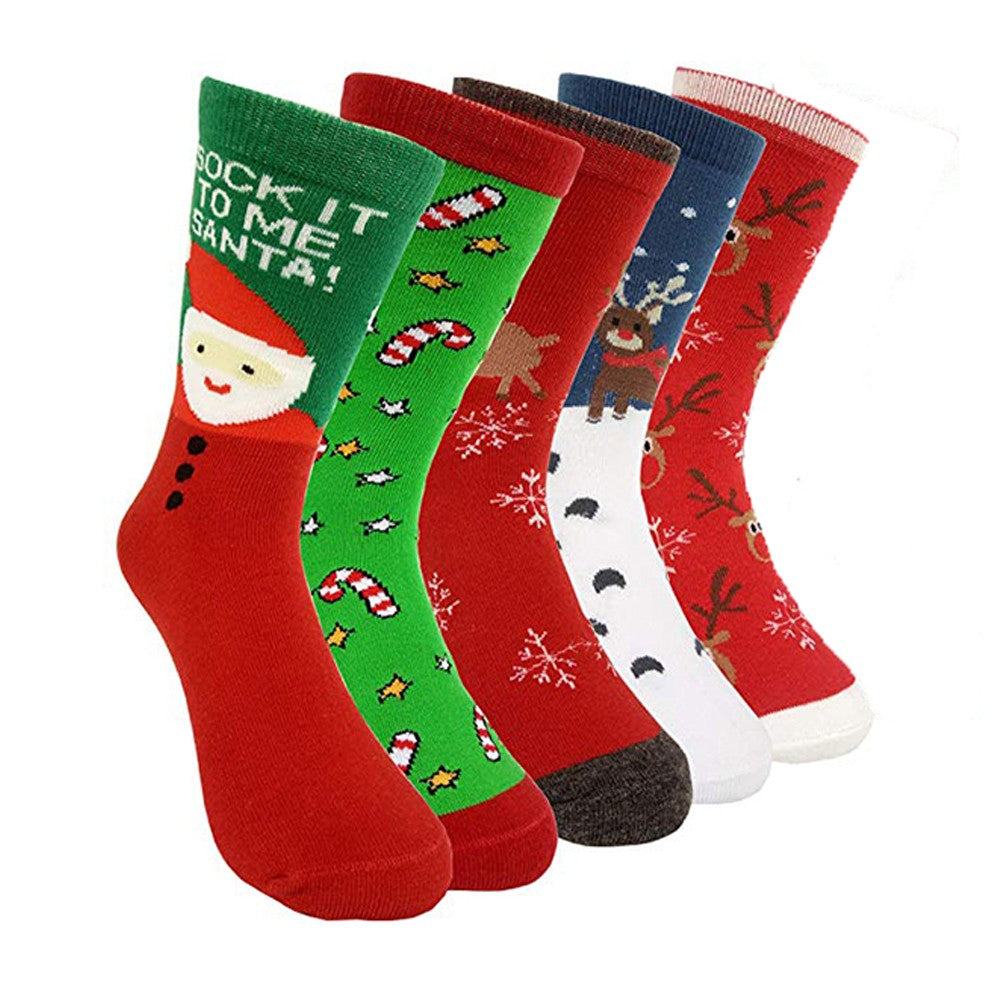 10 Pairs of Christmas Socks