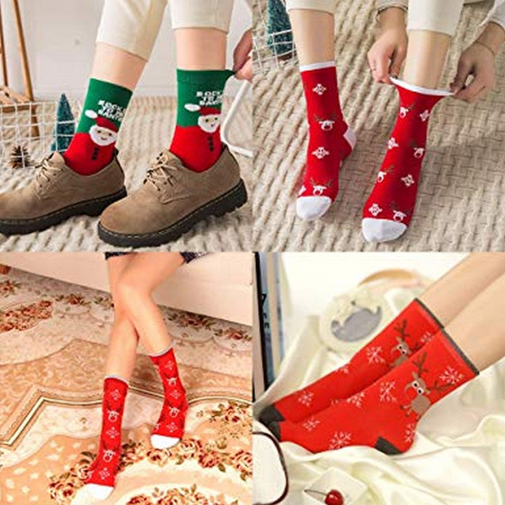 10 Pairs of Christmas Socks