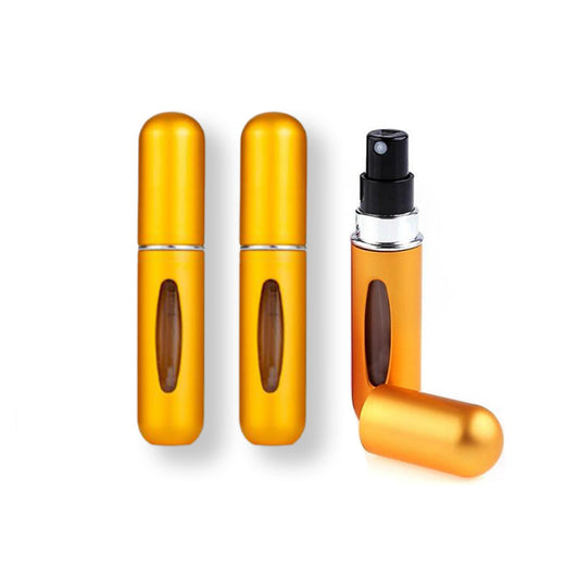 5ml Unisex Pocket Perfume Atomizer-Gold