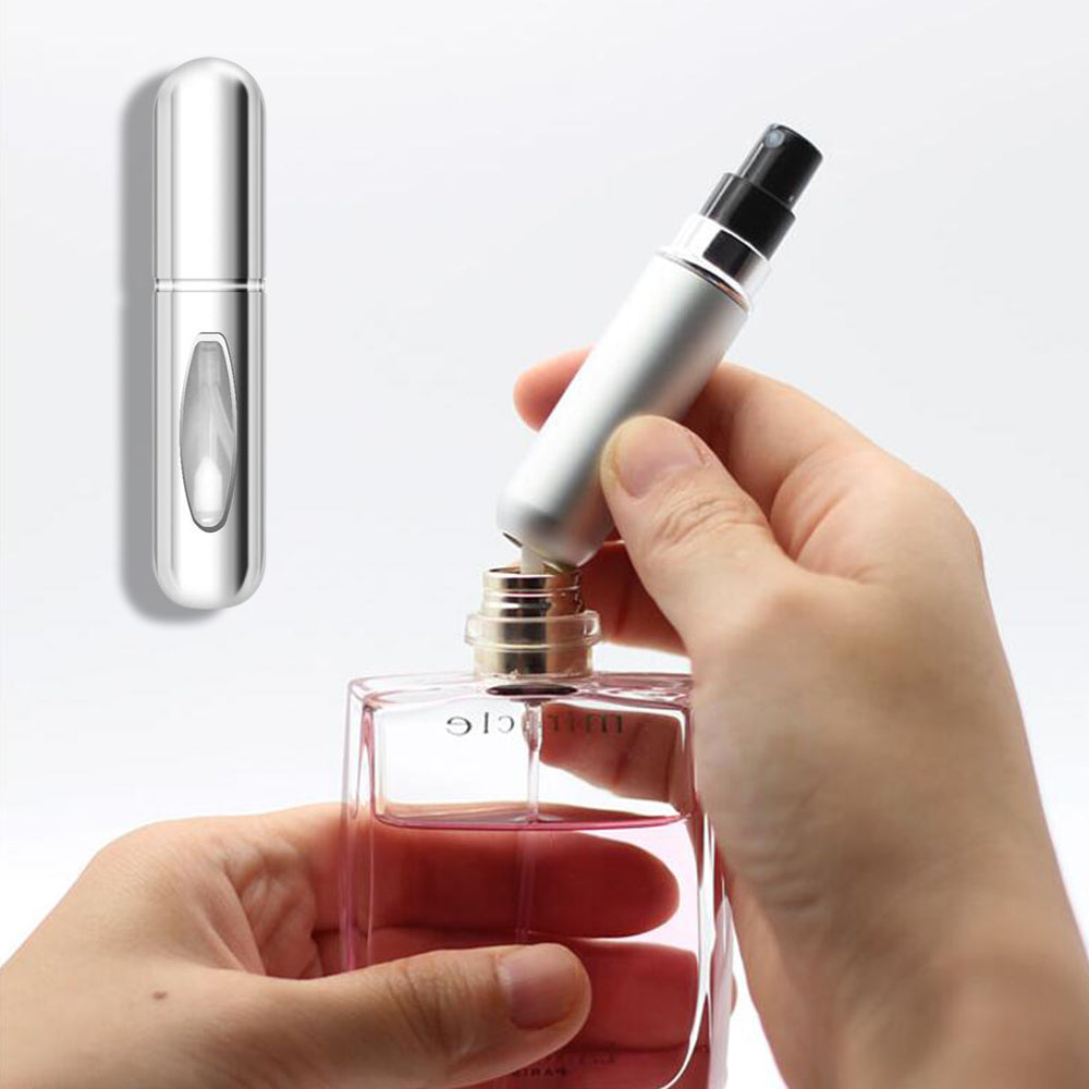 5ml Unisex Pocket Perfume Atomizer-Silver