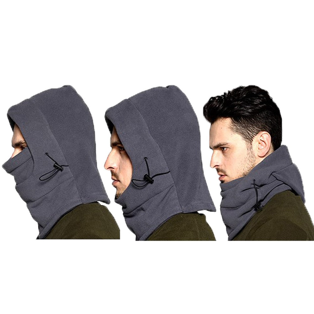 2 Pack Unisex Winter Windproof Hats Dark Grey and Navy