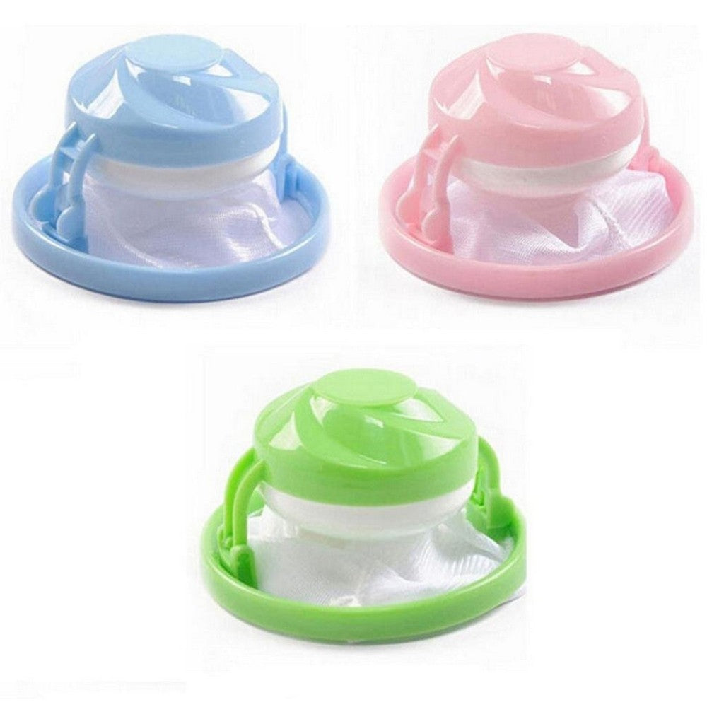 4X Washing Machine Floating Hair Filters Random Colour