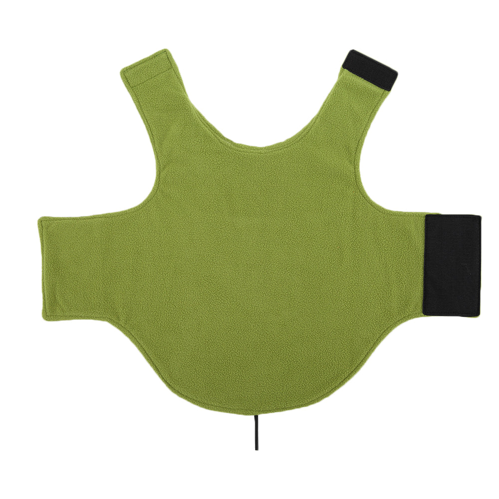 Dog Fleeced Vest Dog Sweater Warm Winter Pet Clothes Green 3XL