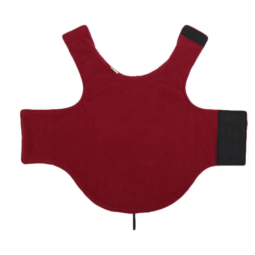 Dog Fleeced Vest Dog Sweater Warm Winter Pet Clothes Red 3XL
