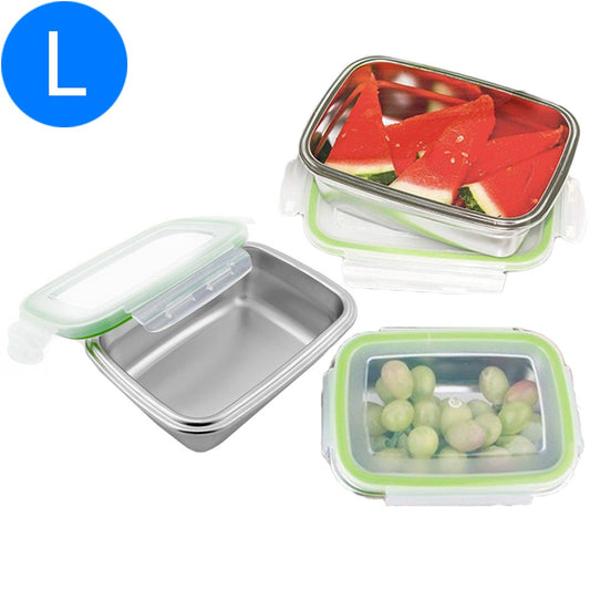 Large 850ML Stainless Steel Lunch Box with Lid