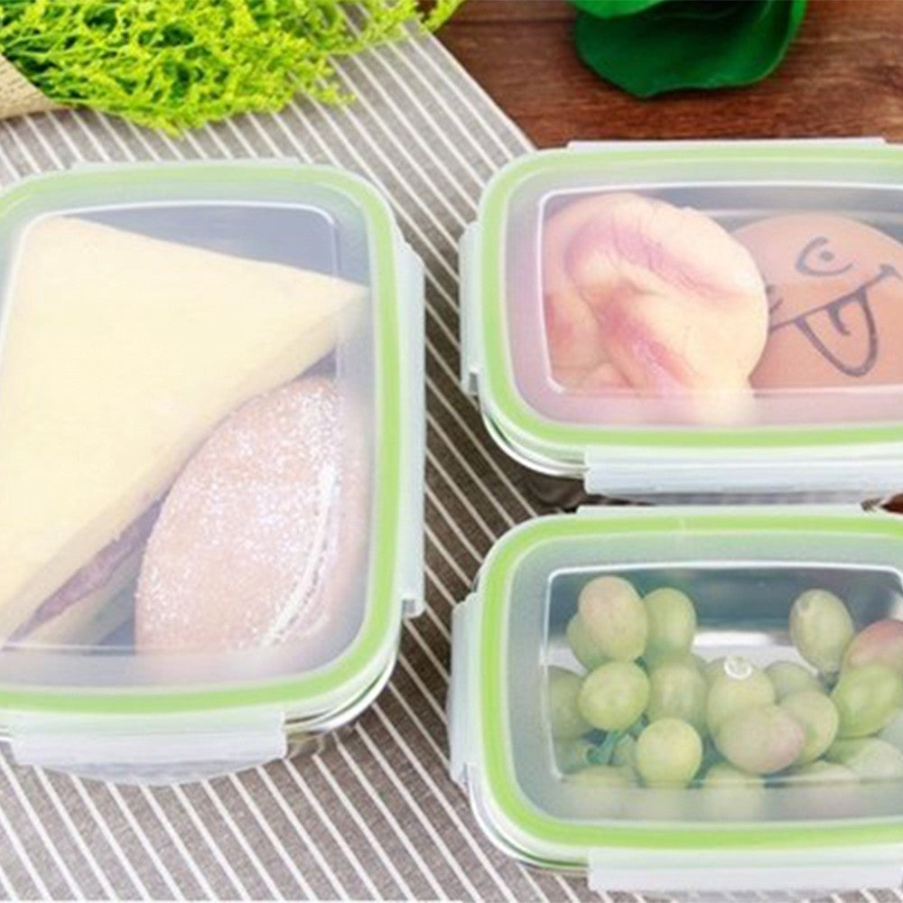 2 Set of Stainless Steel Lunch Boxes
