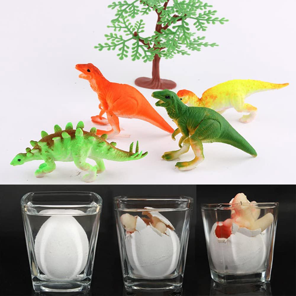 6X Novelty Toys Magic Crack Dino Eggs