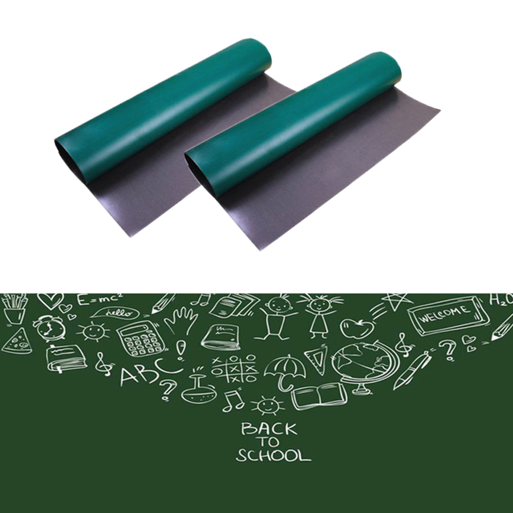 2 X Green Chalkboard Sticker Self Adhesive Chalk Board Sticker Chalkboard Contact Paper
