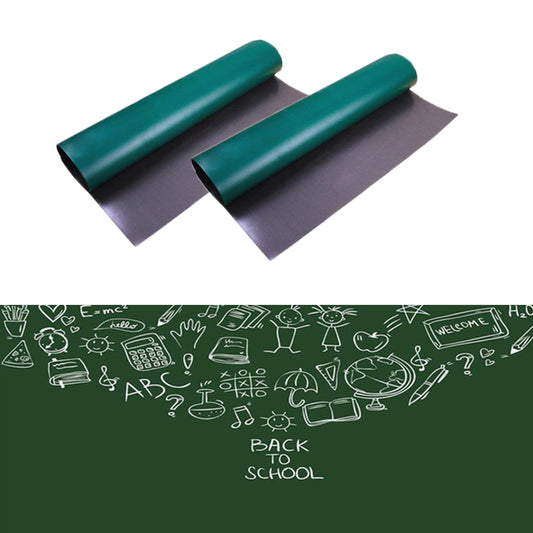 2 X Green Chalkboard Sticker Self Adhesive Chalk Board Sticker Chalkboard Contact Paper