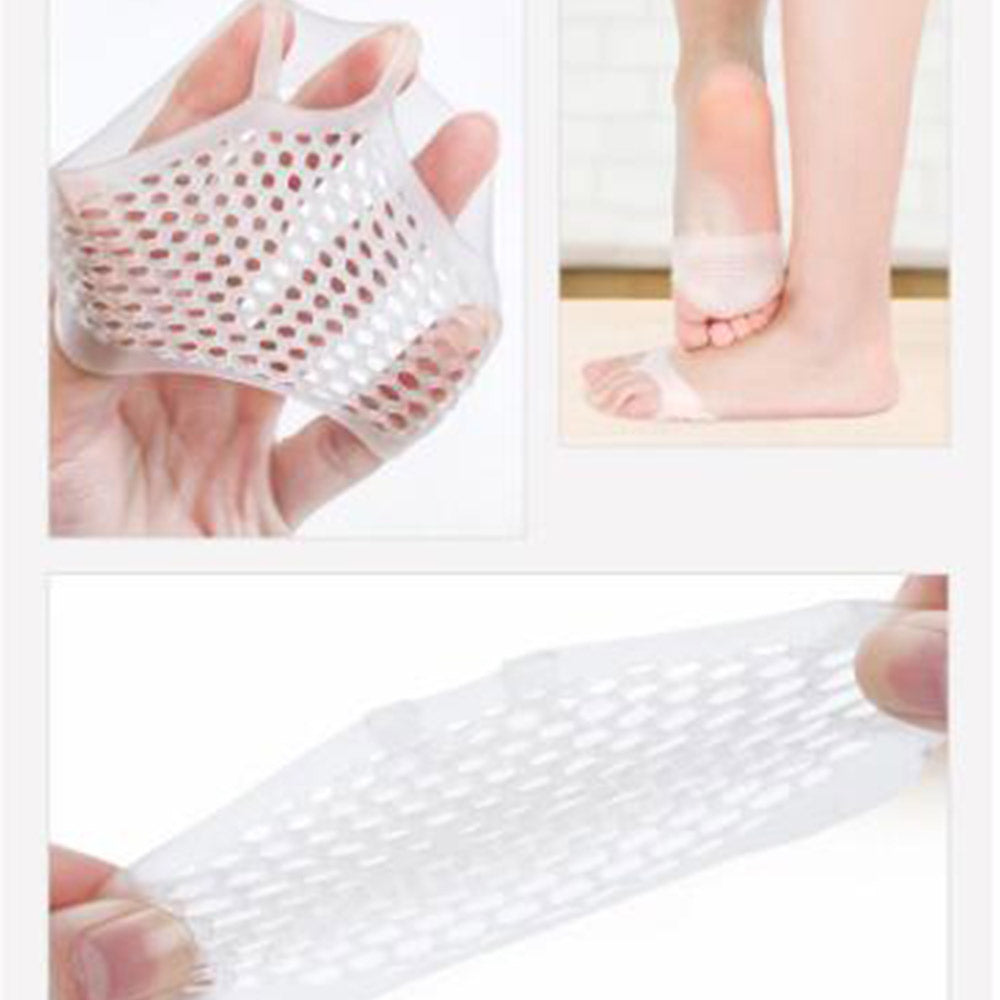 Four Pairs of Health Breathable Metatarsal Silicone Pads