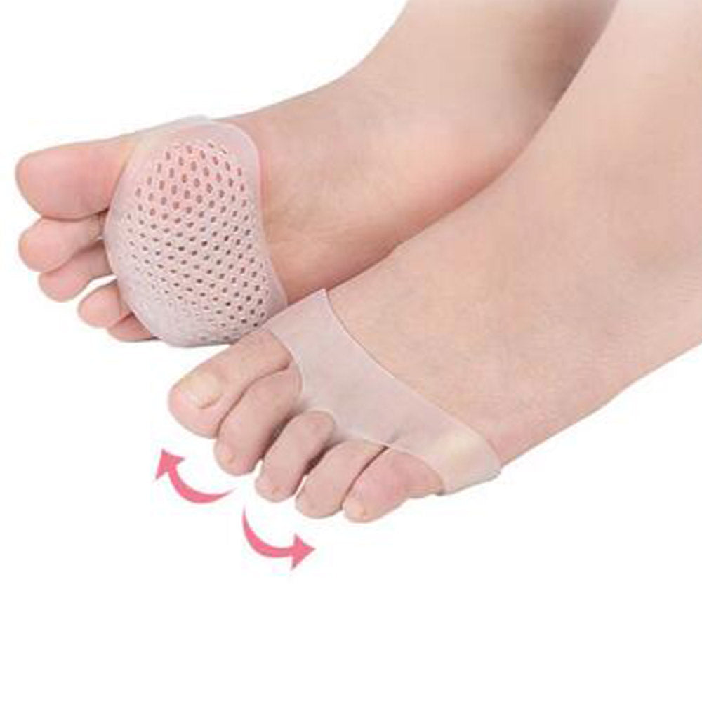 Four Pairs of Health Breathable Metatarsal Silicone Pads
