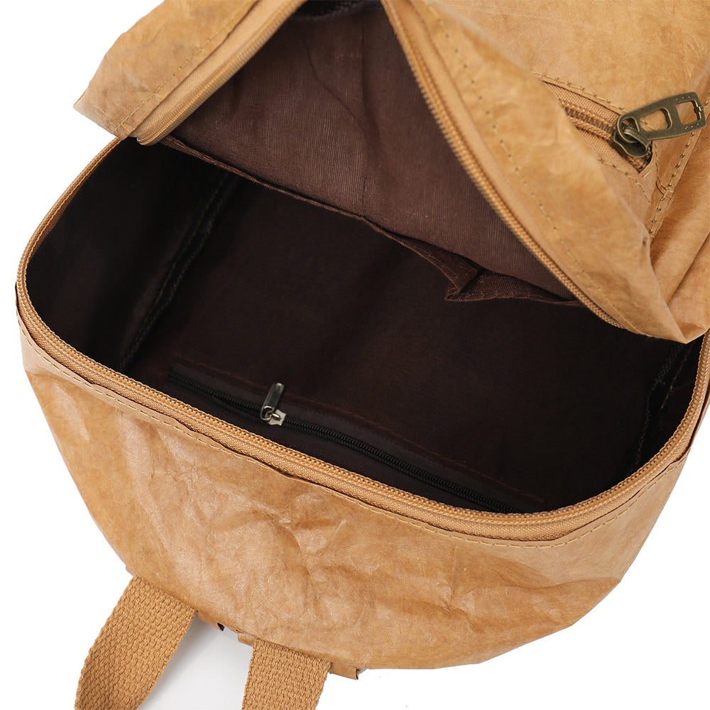 Water Resistant Kraft Paper Design Backpack