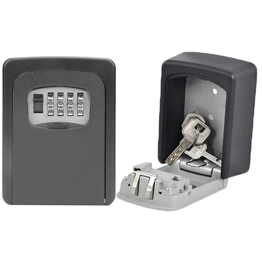 Spare Key Safe Box Black