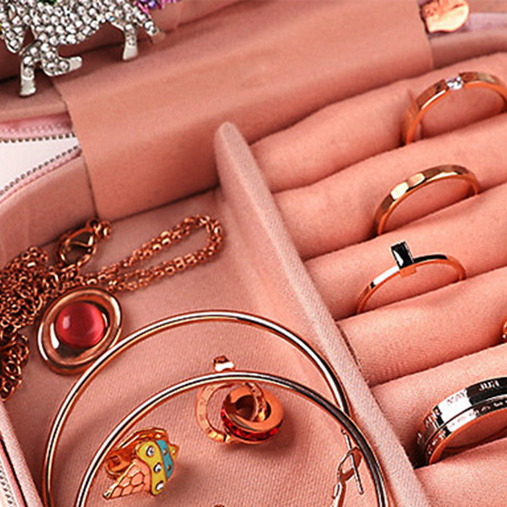 2 X Travel Jewellery Case Organiser Style 1 and Style 2