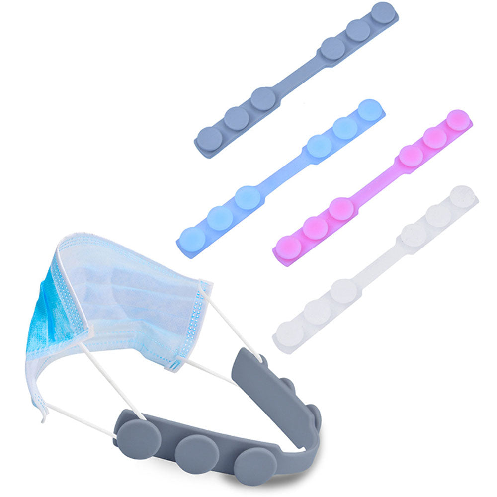 16 Pieces Adjustable Face Mask Ear Hook Straps Set