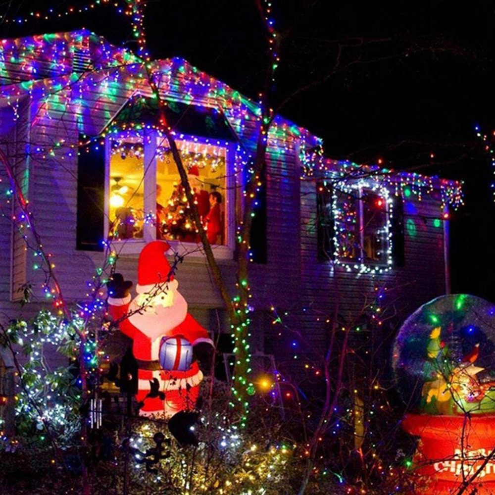 100LED Copper Wire String Lights Fairy Lights Battery Operated Remote Control