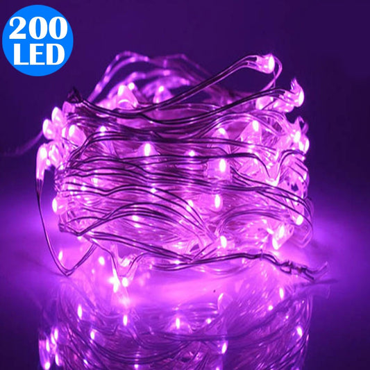 200LED Fairy Lights String Lights Battery Operated Remote Control