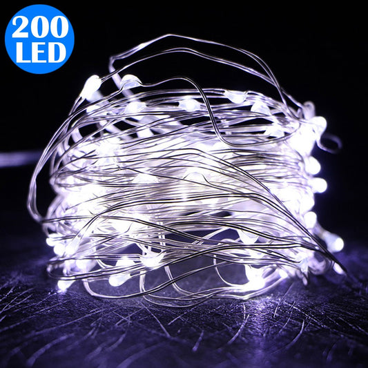 200LED Fairy Lights String Lights Battery Operated Remote Control