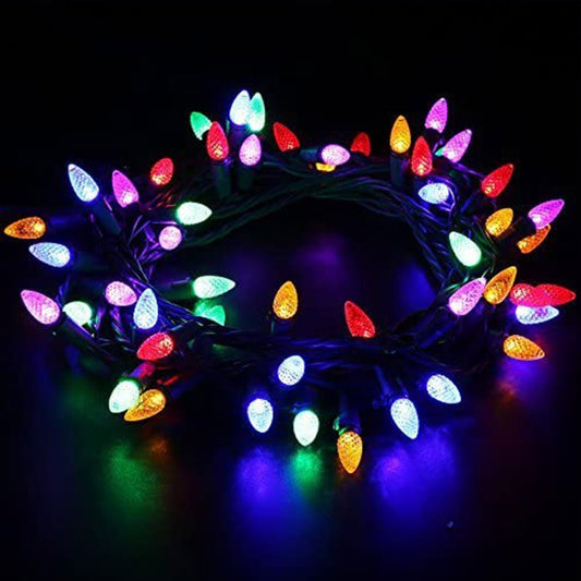5m 50LED Christmas String Fairy Lights Battery Powered