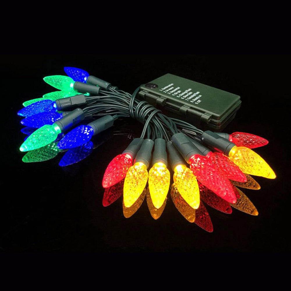 5m 50LED Christmas String Fairy Lights Battery Powered