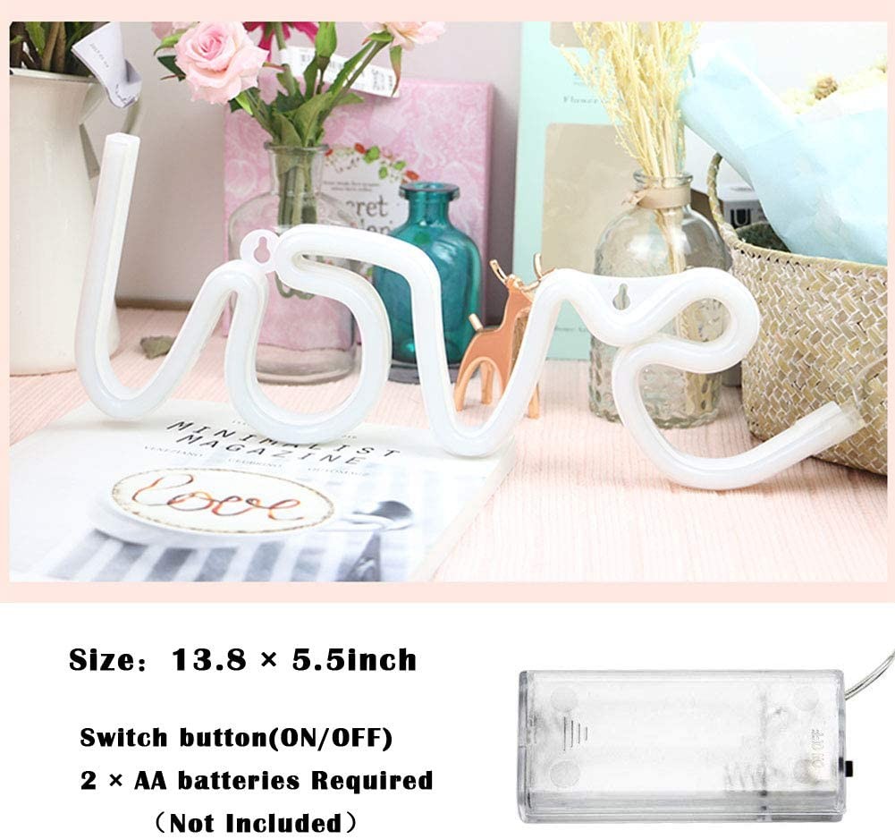 Love LED Neon Light for Party Supplies