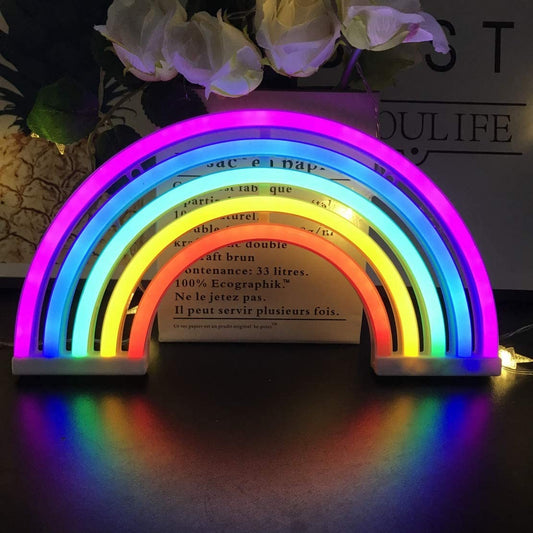 Rainbow LED Neon Light for Party Supplies