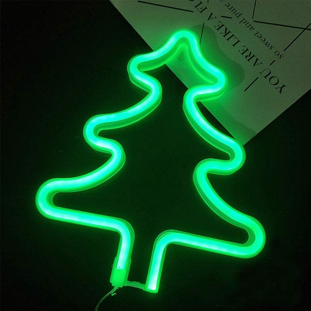 Christmas Tree LED Neon Light for Party Supplies