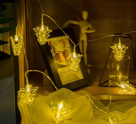 3M 20 LEDs Christmas Tree Photo Clips String Lights Battery Powered