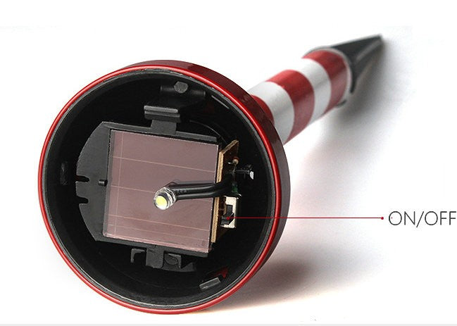 3X Solar Powered Garden Stake Light Waterproof